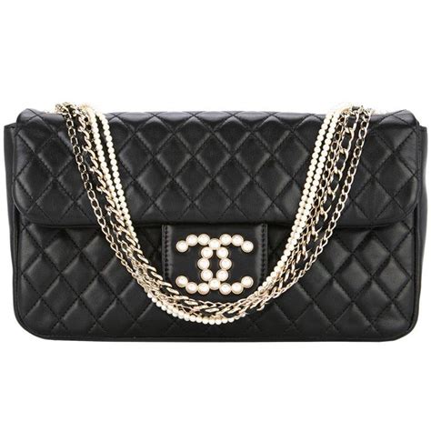 chanel tasche mit perlen|Classic 11.12 Handbag .